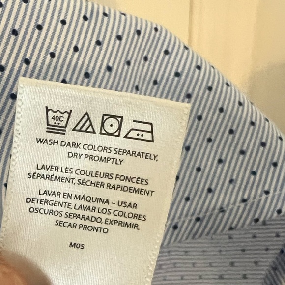 Van Heusen Blue Women's Top size XL (J136) - Picture 5 of 8